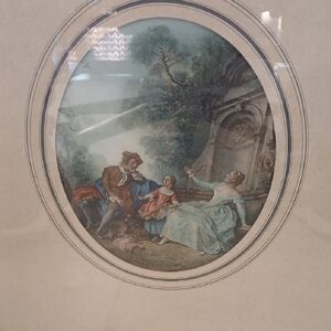 Elegant Pastoral Scene Art Print